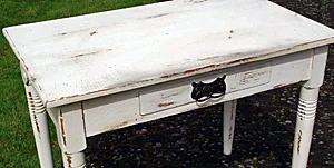 Shabby chic kitchen table