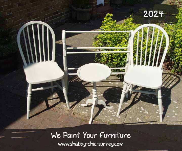 Painted furniture: after