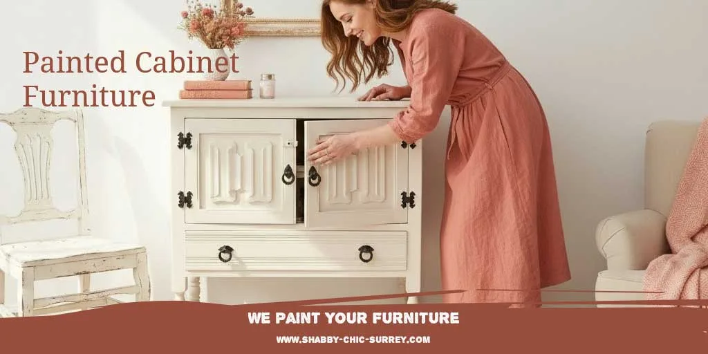 Painted cabinet furniture