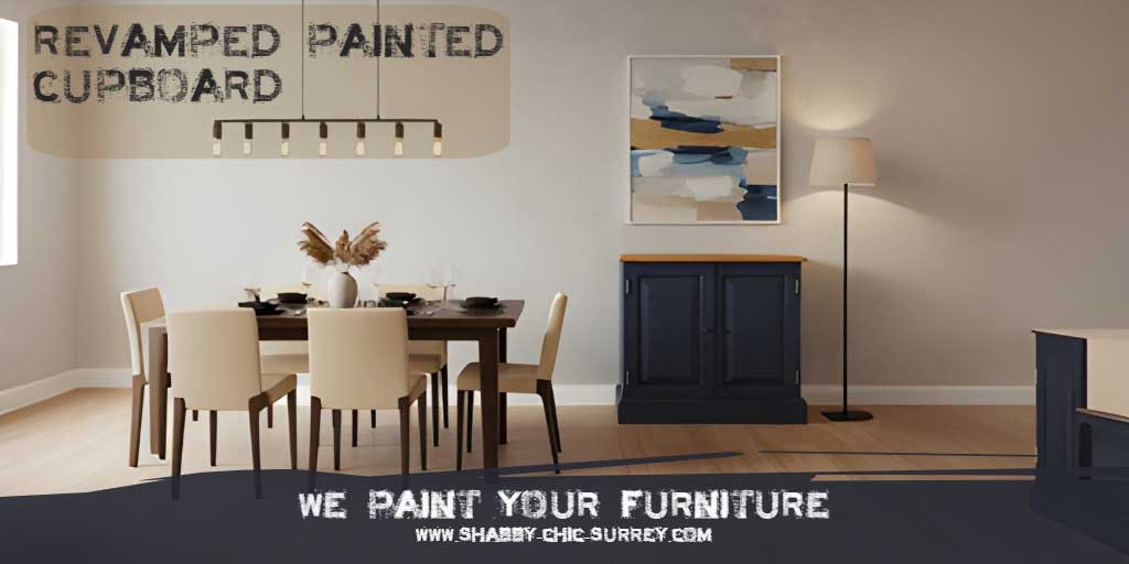 Revamped painted cupboard