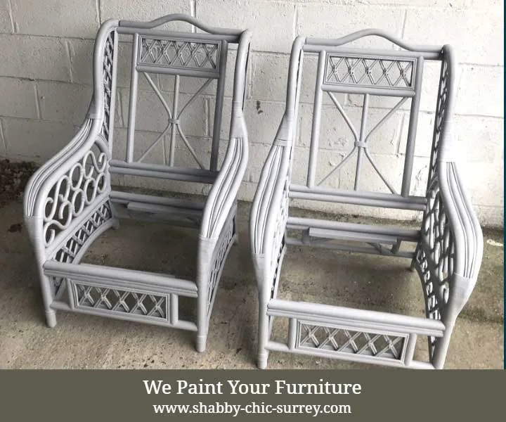 Cane furniture transformed