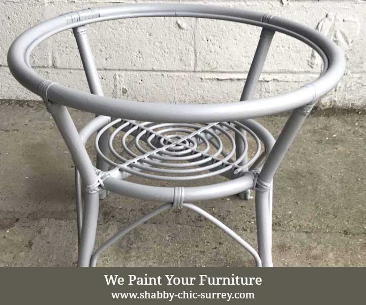 Cane furniture is transformed