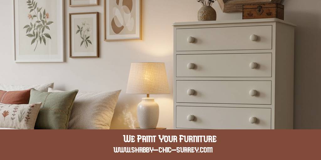 Chest of drawers painted