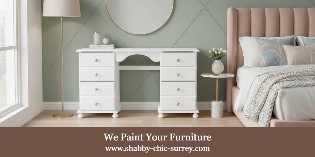 Painted dressing table