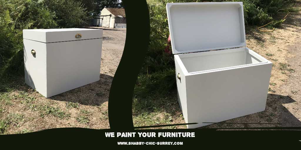 Workshop painted toybox