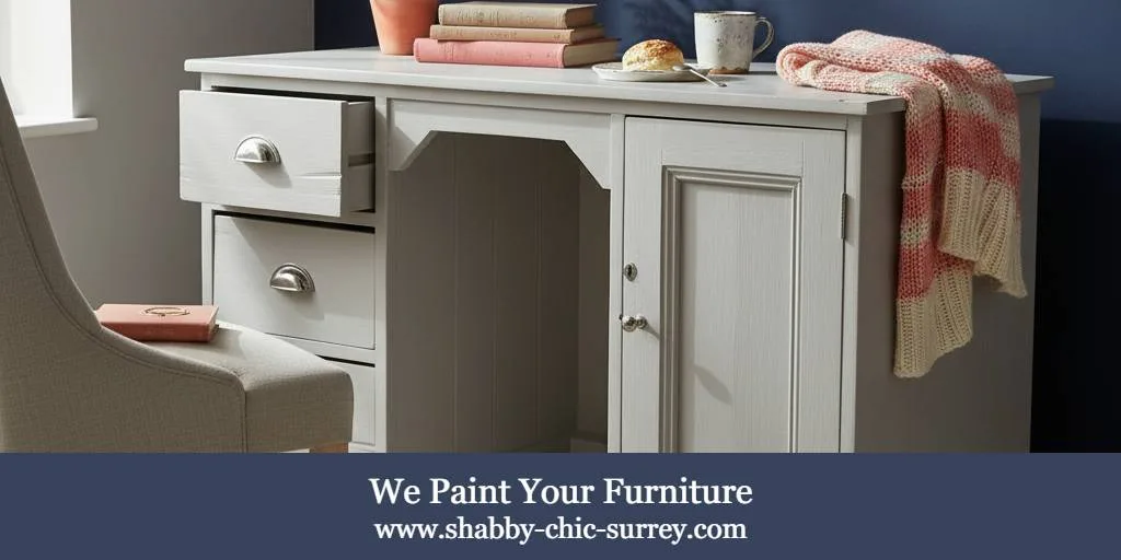 Pavilion Gray Painted Desk