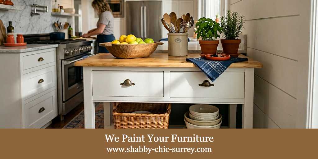 Painted kitchen table