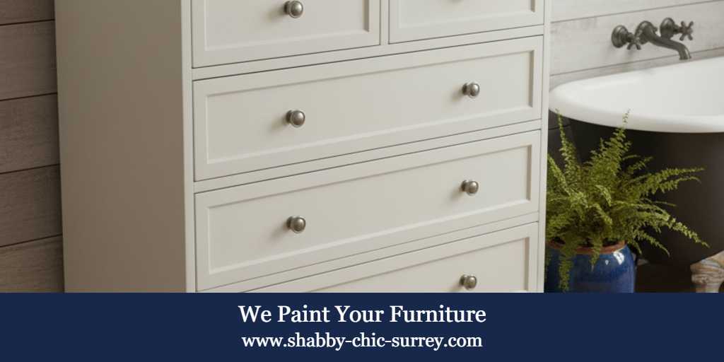White Painted Chest of Drawers