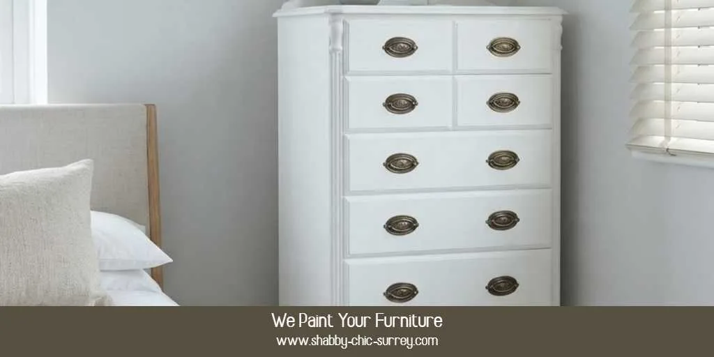 White painted tallboy looks the business